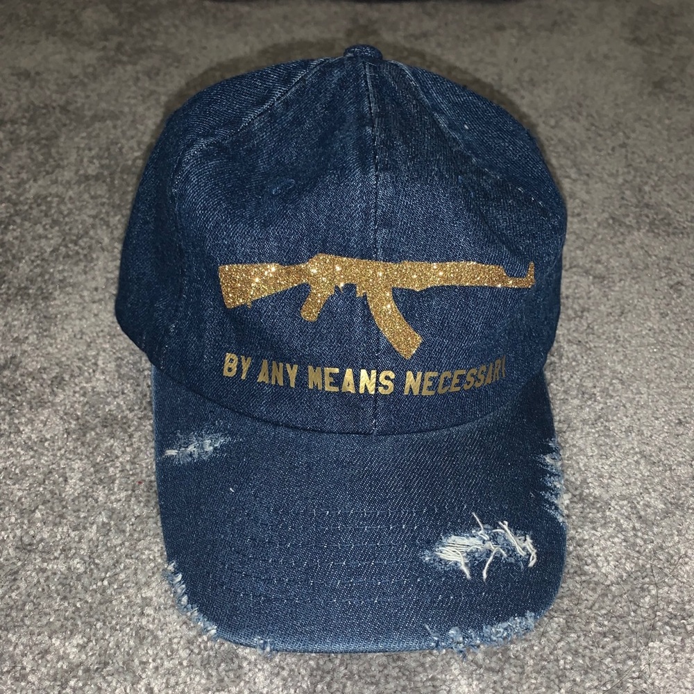 by any means necessary hat